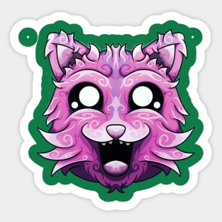 Cat Pink Cute Sticker